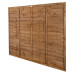 Superlap Fence Panel 5ft 6in - Pressure Treated Brown