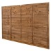 Superlap Fence Panel 5ft - Pressure Treated Brown