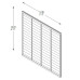 Superlap Fence Panel 6ft - Pressure Treated Brown