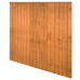 Closeboard Fence Panel 5ft 6in - Golden Brown