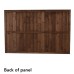 Closeboard Fence Panel 4ft - Pressure Treated Brown