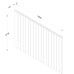 Closeboard Fence Panel 4ft - Pressure Treated Brown