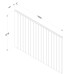 Closeboard Fence Panel 4ft - Pressure Treated Brown
