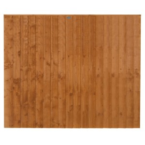 Closeboard Fence Panel 5ft - Golden Brown