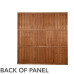 Closeboard Fence Panel 6ft - Golden Brown