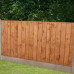Closeboard Fence Panel 4ft - Golden Brown
