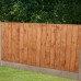 Closeboard Fence Panel 4ft - Golden Brown