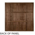 Closeboard Fence Panel 6ft - Pressure Treated Brown