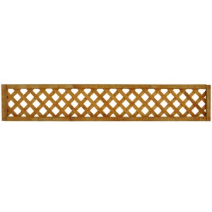 Diamond Lattice Fence Topper 6ft x 1ft