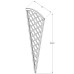 Hidcote Fan Lattice 6ft