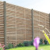 Double Slatted Fence Panel 180 x 180cm