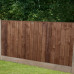 Closeboard Fence Panel 3ft - Pressure Treated Brown