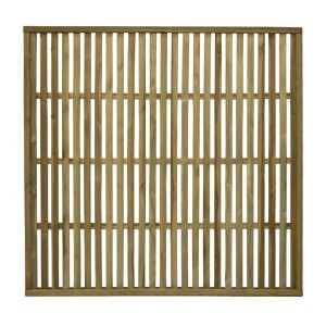 Vertical Slatted Screen 180 x 180cm