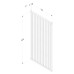 Vertical Slatted Screen 90 x 180cm