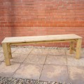 Backless Wooden Dining Bench