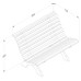 Kuba Curved Wooden Bench