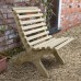 Kuba Curved Wooden Chair