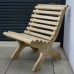Kuba Curved Wooden Chair