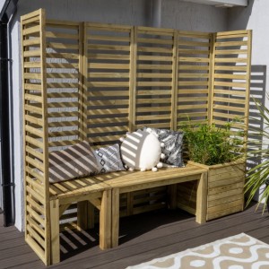 Modular Garden Seating Set - Design 2 (Seats Up To 3)