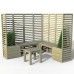 Modular Garden Seating Set - Design 3 (Seats Up To 5)
