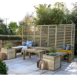 Modular Garden Seating Set - Design 4 (Seats 8 To 10)