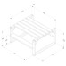 Colour Block Wooden Picnic Bench