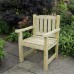 Rosedene Wooden Table, Bench And Chair Set