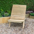 Slatted Wooden Garden Chair