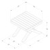 Slatted Wooden Garden Coffee Table