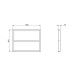Forest Overlap 4 x 3 Shed Base