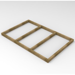 Forest Pressure Treated Shed Base 4 x 6 