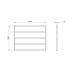 Forest Pressure Treated Shed Base 8 x 6 
