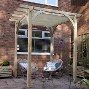 Ultima Pergola With Retractable Canopy