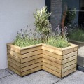 Linear Corner Planter - 80cm