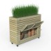 Linear Tall Planter With Storage