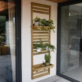 Slatted Wall Planter - Two Shelves