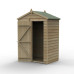 4Life Overlap Pressure Treated 5 x 3 Apex Shed - No Window