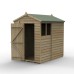 4Life Overlap Pressure Treated 5 x 7 Apex Shed