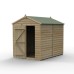 4Life Overlap Pressure Treated 6 x 8 Apex Shed - No Window