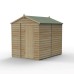 4Life Overlap Pressure Treated 6 x 8 Apex Shed - No Window