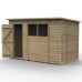 4Life Overlap Pressure Treated 10 x 6 Pent Shed