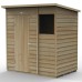 4Life Overlap Pressure Treated 6 x 4 Pent Shed