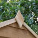4Life Overlap Pressure Treated 4 x 6 Apex Shed With Lean To