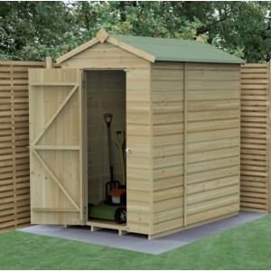 Beckwood Shiplap Pressure Treated 4 x 6 Apex Shed