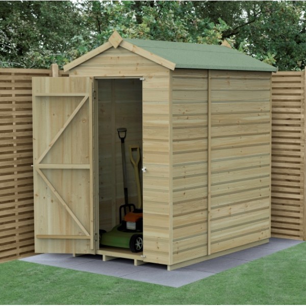 Beckwood Shiplap Pressure Treated 4 x 6 Apex Shed