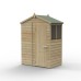 Beckwood Shiplap Pressure Treated 5 x 3 Apex Shed (Two Windows)