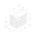 Beckwood Shiplap Pressure Treated 5 x 7 Apex Shed