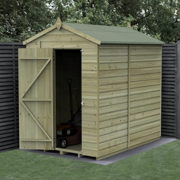 Beckwood Shiplap Pressure Treated 5 x 7 Apex Shed