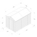 Beckwood Shiplap Pressure Treated 6 x 10 Double Door Apex Shed