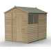 Beckwood Shiplap Pressure Treated 6 x 8 Apex Shed (Two Windows)